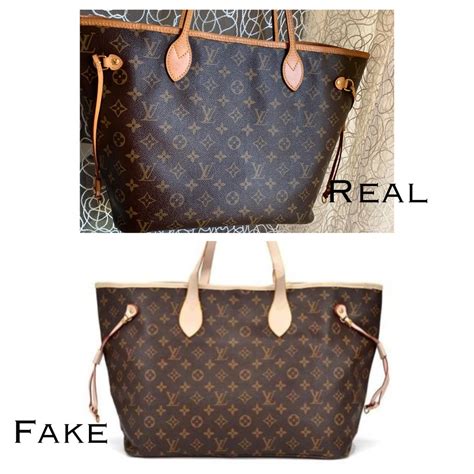 lv tote bag original vs fake